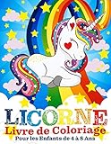 Licorne Livre de Coloriage Pour les Enfants de 4 à 8 Ans (French Edition) by Livres Hibou