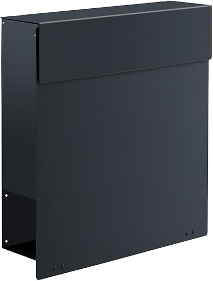 Frabox Design Briefkasten NAMUR Stahl lackiert, RAL 7016 Anthrazitgrau