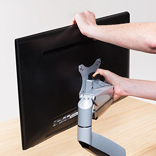 Fully Jarvis Monitor Arm fits up to 32" Computer Display (Dual