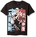 WWE Big Boys' Superstars Short-Sleeve T-Shirt,Black, L-14/16