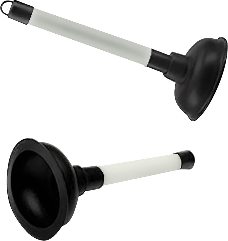 Shop for Everyone Heavy Duty Sink Plunger Unblocker 9 inch Handle 4 inch Cup