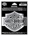 Harley-Davidson Bar & Shield Chrome Medium Decal, 3-15/16'' W x 3-1/8'' H D3023C
