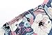 Hawaiian Shirt for Men, Summer Shirts for Men, Tropical Shirts Mens Short Sleeve Floral Casual Button Down (X-Large, White Pink)