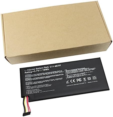 Easy&amp;Fine Google Asus Nexus 7 (2012 Version)Tablet Pc Me370t Li-polymer Batteries for C11-me370t Me370t, 1 Year Warranty!