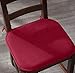 Ellington Home Non Slip Memory Foam Seat Cushion Chair Pads With Ties - 17