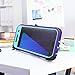 Galaxy S7 Edge Case, ToughBox® [Armor Series] [Shock Proof] [Purple | Aqua] for Samsung Galaxy S7 Edge Case [Built in Screen Protector] [Holster & Belt Clip] [Fits OtterBox Defender Series Clip]