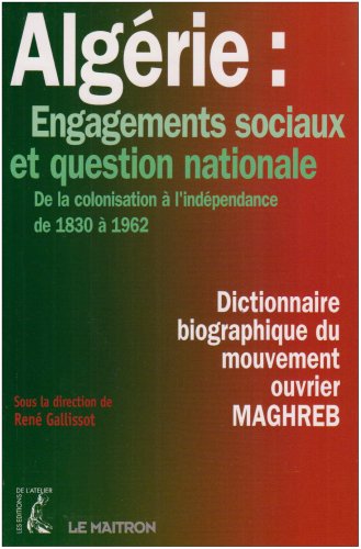 Algérie, engagements sociaux et question nationale