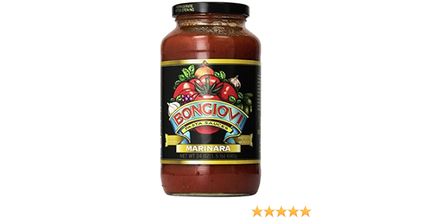 Bongiovi pasta sauce marinara (858981004001)