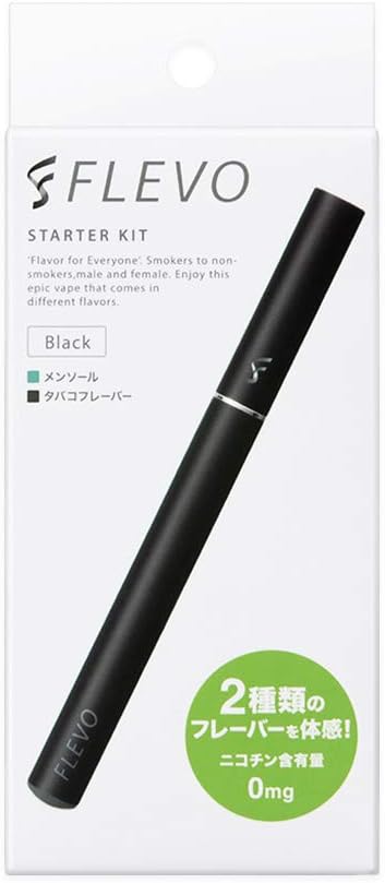 Amazon Flevo スターターキット ブラック フレヴォ Flevo 電子たばこ