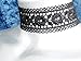 Twilight's Fancy Wide Rose Lace Choker Necklace (Black, Small)