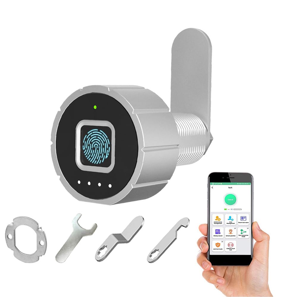 Snap Lock Phone Mua Fingerprint Drawer Lock eLinkSmart Phone App Cabinet Lock 30MM ...