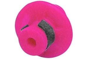 TRUGLO Durable Soft Rubber Superior High-Performing Easy-to-Install Bow Hunting Archery Slotted Kisser Button - Color Options