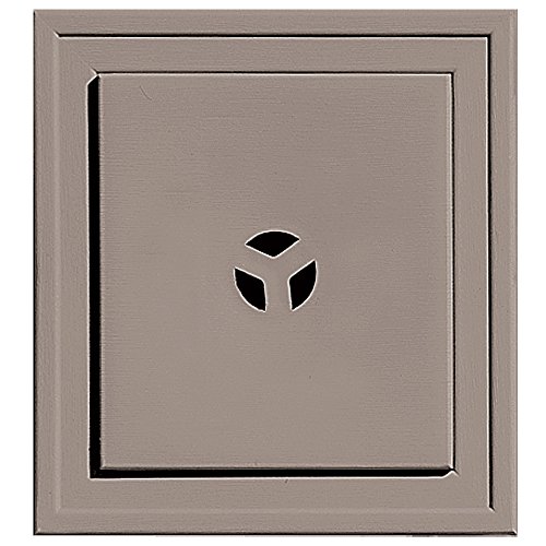 Builders Edge 130110003008 Slim Line Mounting Block 008, Clay