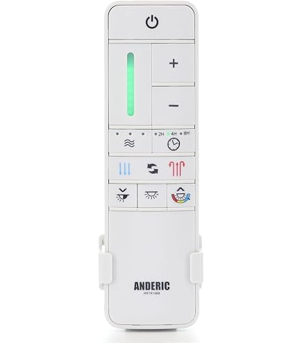 Replacement Ceiling Fan Remote Control For Home Decorators 68" Altura Fans - Includes Wall Bracket, Speed, Light, Timer, Reverse