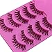 Bluelans® 5 Pairs Messy Cross Fake Eye Lash False Eyelashes Extension Makeup