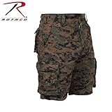 Rothco Camo BDU Shorts Woodland Digital Camo - L