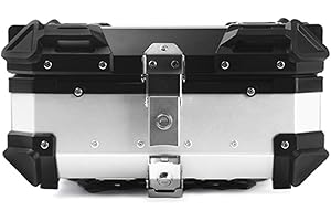 Yidechon 28L 45L 55L 65L 100L Motorcycle Top Case Scooter Universal Storage Trunk Waterproof Aluminum Luggage Tour Helmet Box