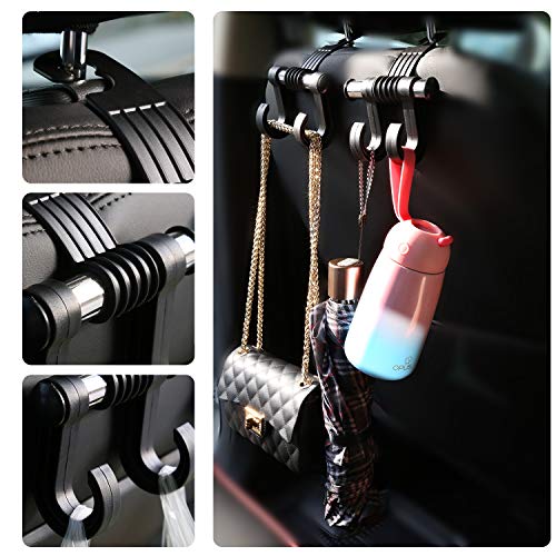 6 Car+Seat+Headrest+Hooks+Preyda+Hangers+Hold+Hooks