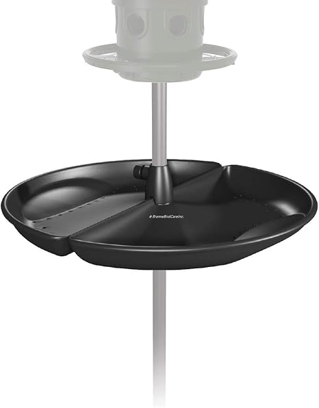 bird feeder catch tray