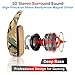 ONIKUMA Stereo Gaming Headset Work for PC PS4 Xbox One Controller,Camo Over Ear Headphones with Noise Canceling Microphone,Soft Memory Earmuffs for Laptop Mac-Camouflagethumb 2