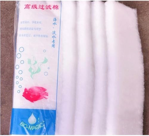 High-Efficiency Upper Slot White Biochemical Fish Tank Cotton Filter.