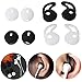 Hacloser 4Pairs/set Silicone in-ear Headset Earphone Earbuds Cover Eartip Replacement with Ear Hook for iphone Apple Airpods