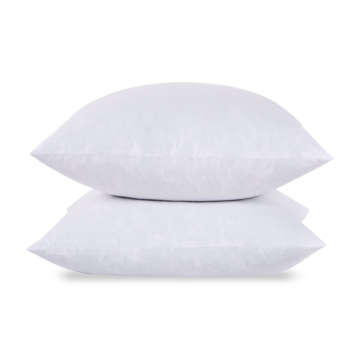 Puredown 18x18 95 Feather 5 Down Square Pillow Insert Pack Of 2