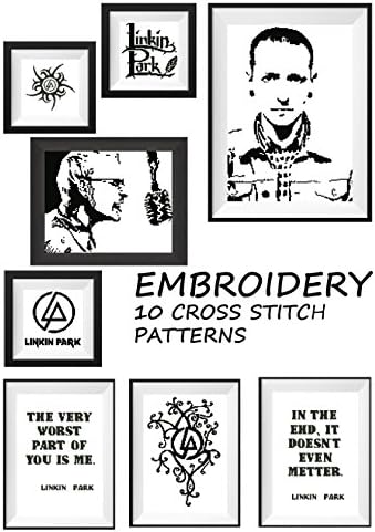 Embroidery 10 cross stitch patterns