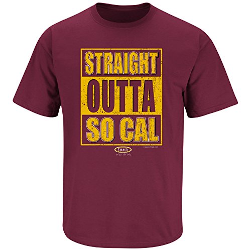 USC Football Fans. Straight Outta So Cal Cardinal T-shirt (SM-5X)