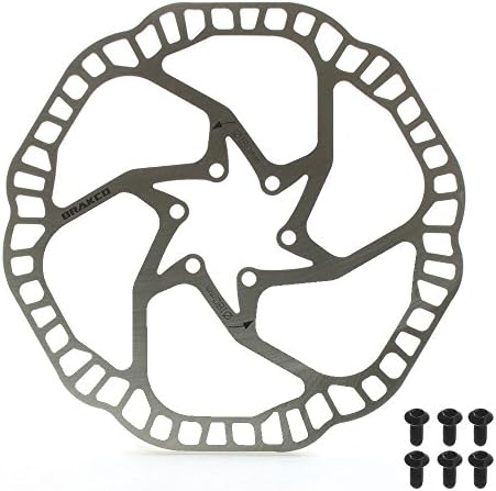 One Piece Extra Light Mountain Bike Disc Brake Rotor 6 bolts 180mm