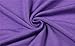 JollieLovin Womens 3/4 Sleeve Loose Fit Swing Tunic Tops Basic T Shirt (Deep Purple, 2X)