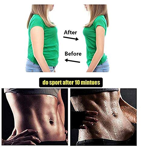 Bloomn Women Waist Trainer Corset Weight Loss Slimming Neoprene Sauna Sweat Vest Workout Body Shaper Tank Top Purple - Thumbnail 4