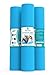 Yoga Mat w/ Bag & Carrying Strap | Yoga, Pilates, & Exercise | Latex Free | 100% Recyclable & Biodegradable | Non-Toxic & Tear Resistant | Extra Long, 1/4 Inch Thick, 72 x 24 Inches by Pow Pow Fitness