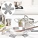 9PCS Pot & Pan Protectors - Dish, Kitchenware and Dinnerware Divider Pads 15