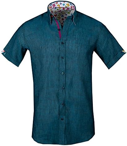 Claudio Lugli Linen Short Sleeve Shirt