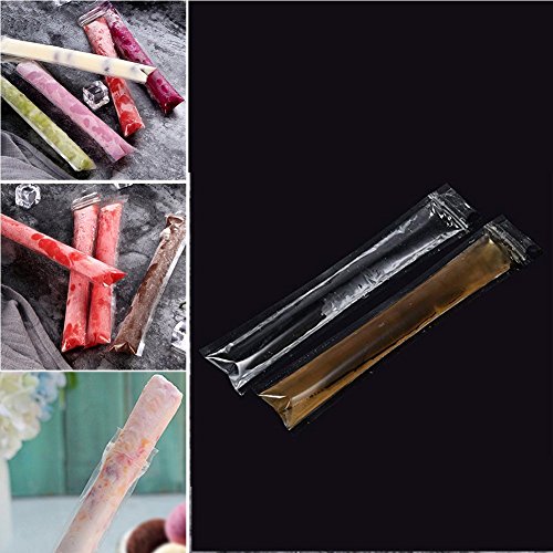 20PCS Yogurt Ice Stick Bags DIY Ice Bar Pouches For Summer Hiking Picnic Ice Cream Maker Kitchen Accessories(transparent) - Thumbnail 6