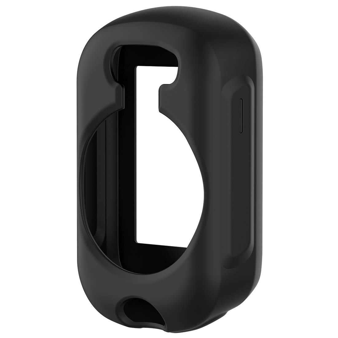For Garmin Edge 130 Plus Protective Case Cover, AWADUO Silicone Protective Case Cover Shell For Garmin Edge 130/130 Plus (Silicone Black)