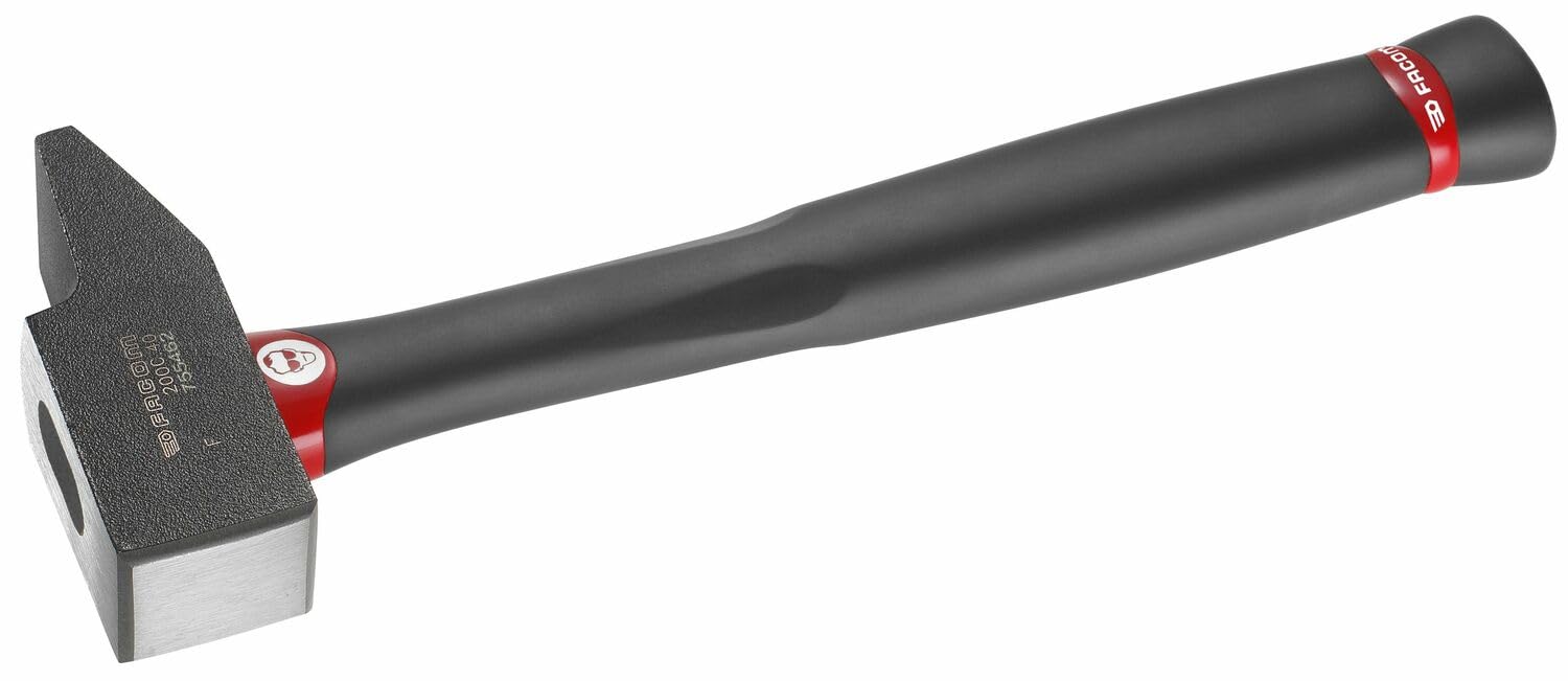 Facom 200C.36 Series 200C Graphite Handle Riveting Engineers Hammer, 300 mm Length, 106 mm Width