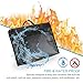 Large Fireproof Bag Anti-Irritation 15 x 5 x 12” Silicone Coated Fire Water Resistant Money Bags XL Size Safe Storage for Money, Documents, Jewelry and Passport