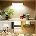 LEDGLE 0.6W Rechargeable Smart Cabinet Lights Portable Light Activated Lamps for Closets, Motion Sensor, 10 LED Beads, USB Charging, 120° Sensing Angle, 6000K, Long Sensing Range