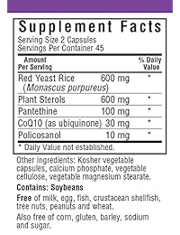 Bluebonnet Nutrition - CholesteRice complejo de arroz de levadura roja, 743715011328, Paquete de 1, 1