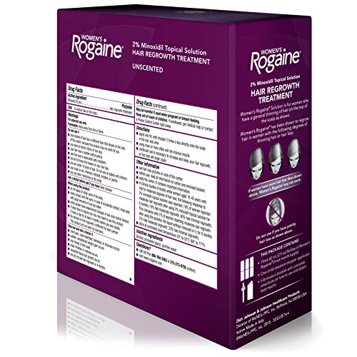 4 Rogaine+Minoxidil+Solution+Thinning+Treatment