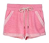 WUAMBO Athletic Women's Elastic Waist Active Lounge Shorts