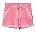 WUAMBO Athletic Women's Elastic Waist Active Lounge Shorts