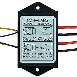 Electronics-Salon 1PCS Dual SPST-NO 10Amp Power
