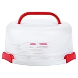 Ohuhu Cake Containers with Lids, BPA-Free Cake