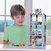 Strictly Briks Baseplate Building Brick Set - Compatible with Lego & Major Brands - Gray 6 x 6 in - 4 Baseplates & 30 Stackers - Stackable Design