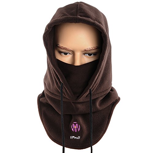 Tactical balaclava ski face mask windproof fleece hood hat sports…