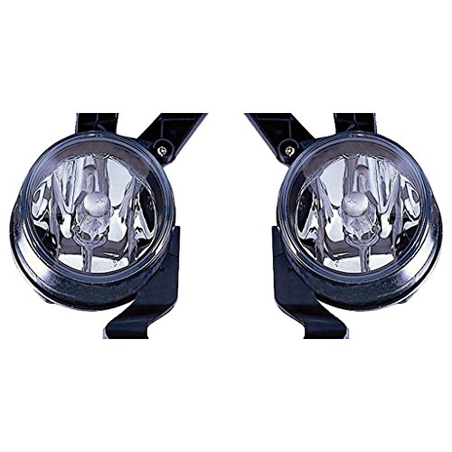 Volkswagen Beetle 1998-2000 Foglight Assembly Pair Driver and Passenger Side (NSF Certified) VW2592102, VW2593102