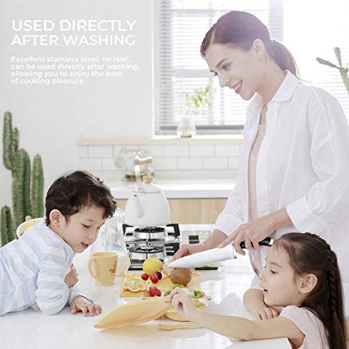 Zotoyi Chef's Knife for Professional Chef Easy Hand-held Pro 8-Inch Stainless-Steel Knife Chef Knife in Kitchen